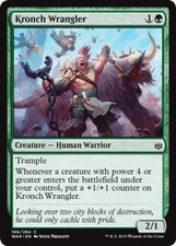 x4 Kronch Wrangler - War Of The Spark - NM - MTG