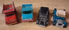 Hot Wheels Matchbox Mixed 4 Car LOT Diecast Vtg Parts Auto Truck Collect 2 ea