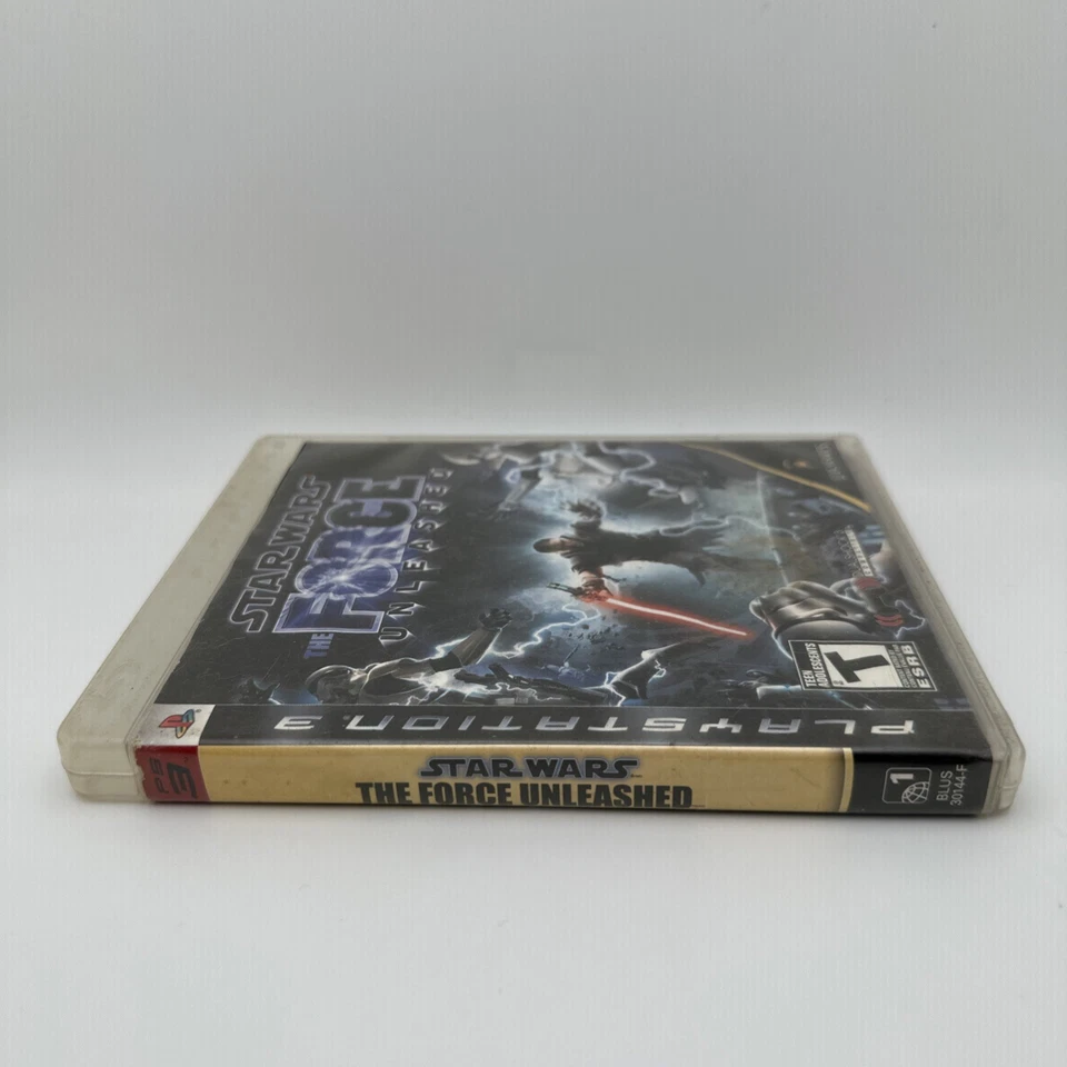 PS3 Star Wars The Force Unleashed Game Complete CIB + Manual OOP NOS Rare Retro - Image 4 of 4
