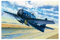 Hobby Boss F8F-1 Bearcat Airplane Model Building Kit (Us Import)