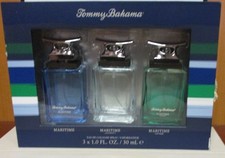 Tommy Bahama Maritime Journey Voyage Mini 3 PC Gift Set 3 X 1 oz  distressed 