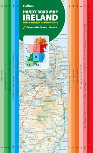 Map of Ireland Handy: Ideal for route planning (Collins Road Atlas) by Collins - Image 6