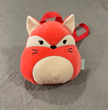 Squishmallows Fifi the Fox Mini Plush Backpack
