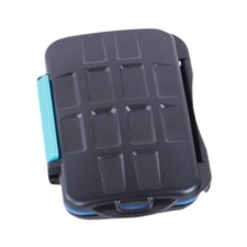 Memory SD and TF Card Case 12 Slots Protector Cover Hard Carrying Box Shockproof