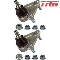 2X Trag-/FüHrungsgelenk TRW JBJ665 FüR Audi FüR Seat FüR VW