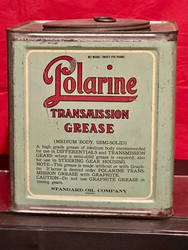 Polarine  Transmission Grease Can 25 lb. Standard Oil Company Indiana, AMOCO