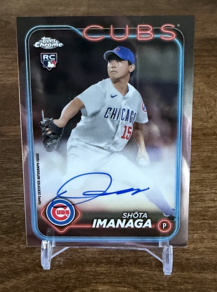 2024 Topps Chrome Shota Imanaga Auto #RA-SI
