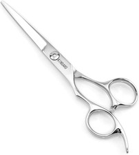 Hair Shears Left Hand 6 Inch Hair Scissors Left Hand Hair Cutting Scissors Lefty