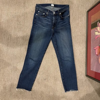 Edwin Skinny Jeans Womens Size 28 Mid Rise Medium Wash Denim Stretch Blue