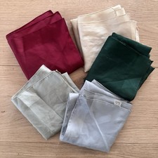 Vintage Taschent&uuml;cher 5 St&uuml;ck Polyester gro&szlig;