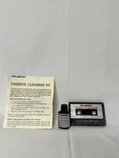Calibron Clean Mates Cassette Tape Head Cleaner Kit USED OPEN