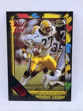 1991 Wild Card 20 Stripe Tony Mandarich #116 Green Bay Packers