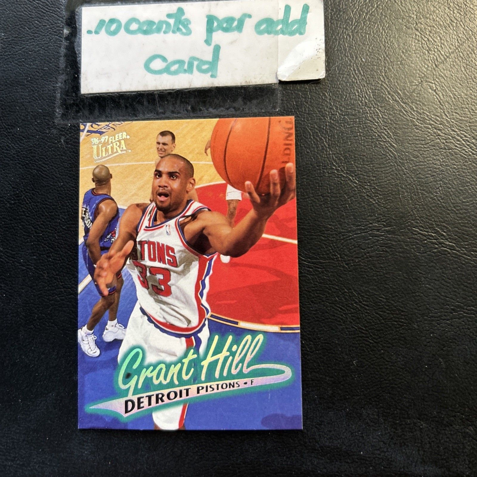 B35c #33 Grant Hill Detroit Pistons 1996/97 Fleer Ultra