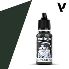 Vallejo Model Color 080 70.980 Black Green 18ml