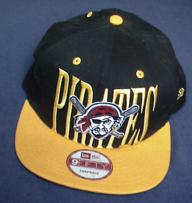 New Era, 59 Fifty, MLB, Pittsburg Pirates Baseball Cap One Size, schwarz / gelb