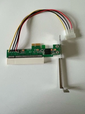 Delock 89223 PCIe x1 zu PCI Adapter Karte • PCI Express auf PCI 32-bit • Neu