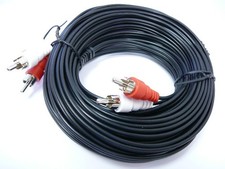 Steren 50' FT RCA Audio Male Patch Cable Home Stereo 255-138
