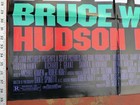 Hudson Hawk Original 1991 Double Sided Movie Poster 40" x 27" Bruce Willis Folds — photo 2