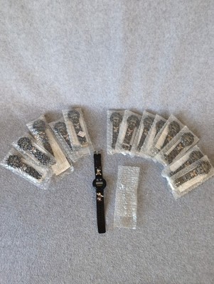 1994 Flintstones pebbles Wrist Watch H-B Products Sasco Inc Lot Of 14 NOS
