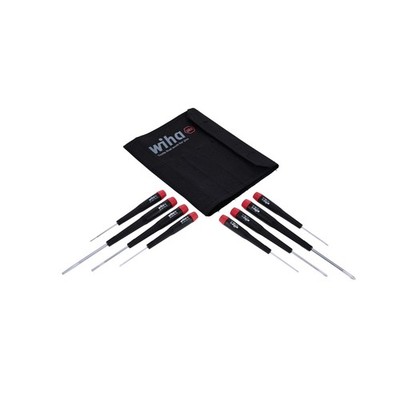Wiha 26199 Slotted and Phillips Screwdriver Set in Rugged Canva... Fast USA SHIP