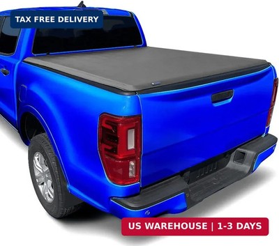 Tyger Auto T1 Soft Roll-up Truck Bed Tonneau Cover Compatible with 2024-2025 For