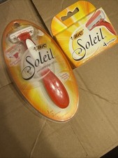 BIC Soleil Rasierer 2 Patronen Klingen Rasierer Nachfüllgriff/Nachfüllpack 4 Klingen