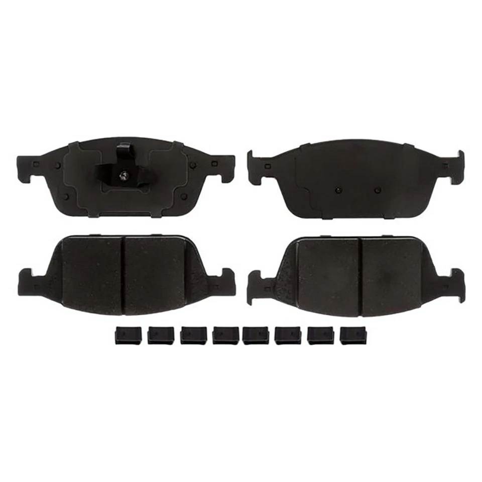 Rotores de freno delanteros traseros y pastillas de freno de cerámica para Ford Focus 2015-2018 - Raybestos Foto 3 de 4