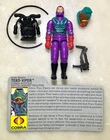 G.I. Joe 1988 Toxo-Viper Toxo Viper w/Original File Card - 100% COMPLETE - NICE