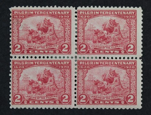 CKStamps: US Stamps Collection Scott#549 Block Mint H OG