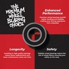 Wheel Bearing Seal Kit-Front For Harley FLTR Road Glide 2008-2009; 25-1571