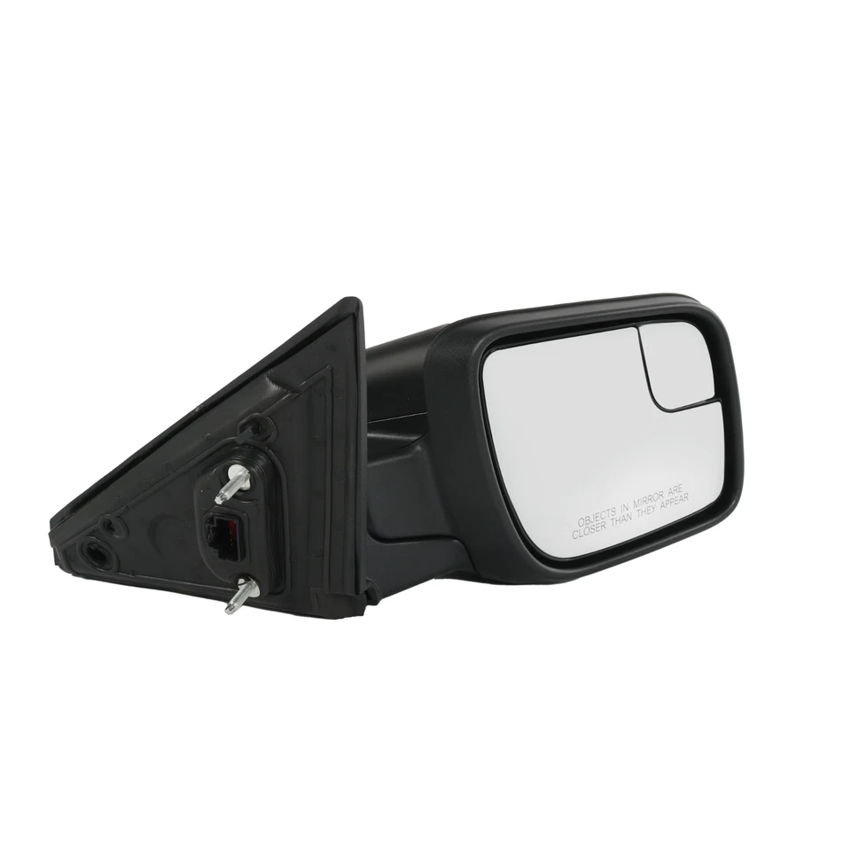 Espejo retrovisor eléctrico para Ford Explorer 2011-2015 lado derecho manual plegable negro texturizado Foto 4 de 4