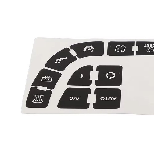 Car Air Conditioning Control Panel Button Repair Sticker For C4 Grand Picasso - Foto 10 di 11