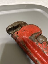 Ohio Forge Vintage Pipe Wrench Heavy Duty Cas...