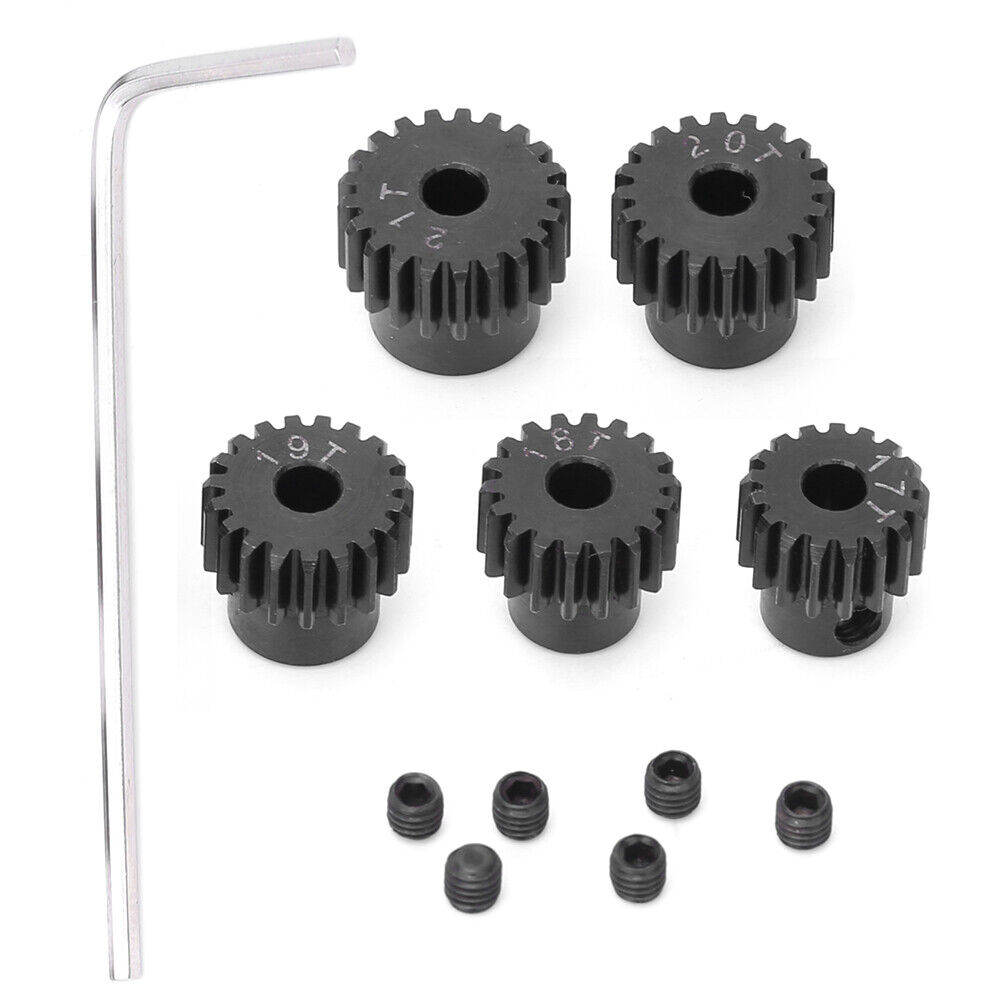 Aazon.co: Treehobby 5PCS Etal Steel 1 Pinion Gear Sets 11T 12T 13T