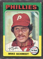 1975 Topps Set-Break # 70 Mike Schmidt VG-VGEX (crease) *JAYSACE*