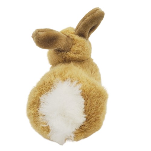 Miniature Dwarf Bunny Rabbit Plush Brown Stuffed Animal Figure Toy VTG - Picture 4 of 6