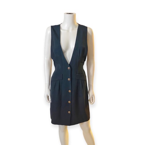 Chauncey St Women's Vintage 1980s Vest Tapestry Dress 7