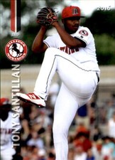 2016 Billings Mustangs Grandstand #30 Tony Santillan Arlington Texas TX Card