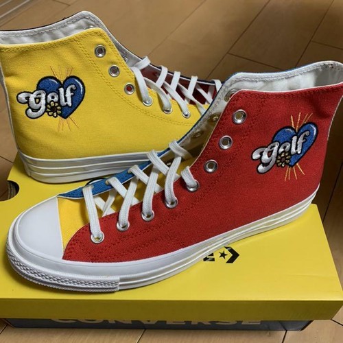 Converse Chuck 70 Hi Blue/Y Golf Wang 169910C Sneakers Men Us9.5 | eBay