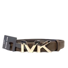 michael kors belt mens navy