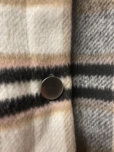 Women’s Plaid Shacket jacket shirt Wool blend Size M New, Jacket, Layer, Cozy - Picture 6 of 9