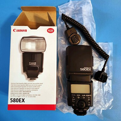 Canon 580EX E-TTL Speedlite Flash for EOS FILM & DIGITAL SLR camera