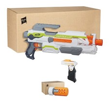 Nerf ECS-10 Modulus Motorized Blaster Dart Gun Folding Grip Proximity Barrel NEW