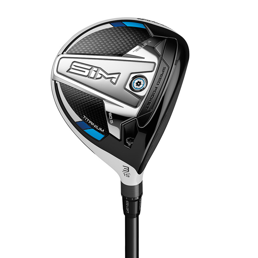 NEW TaylorMade SIM Rocket #3-14* Fairway, Blue Ventus Stiff Flex  