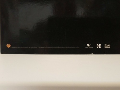 2006 Collectible Lithograph, "V for Vendetta" DC Warner Bros. - Picture 4 of 4