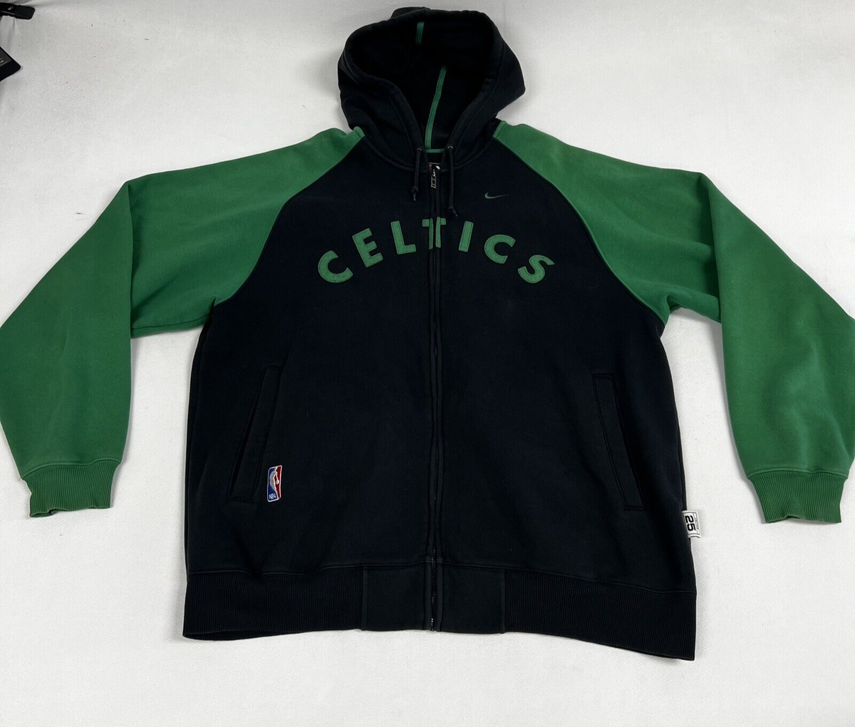 boston celtics full zip hoodie