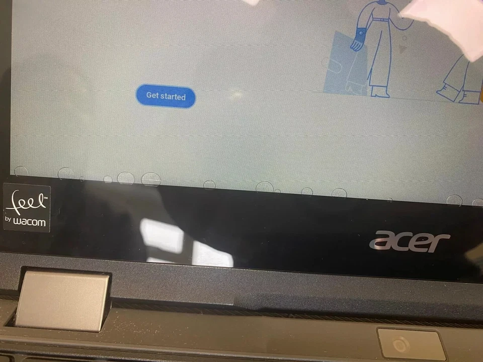 Acer R751T -N16Q14  Chromebook Spin, N3450, 4GB, 32GB, TouchScreen Full 360 Spin - Image 2 of 3