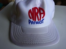 Vintage NRA Patriot Nation Rifle Association Snapback Hat Cap Hunt mesh USA Made