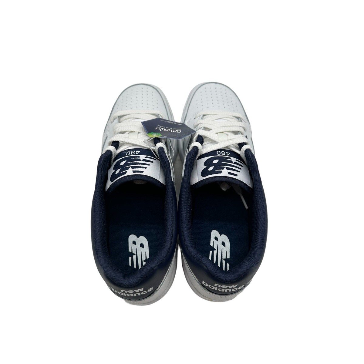 New Balance 480 BB480LWN Men\'s White Leather‎ Lifestyle Sneakers Shoes Size 11 D Cut in half: New Balance 480 Review | RunRepeat main image 3
