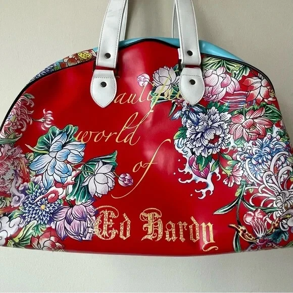 ED HARDY Woman Y2K Style Shoulder athletic bag - Image 2 of 4